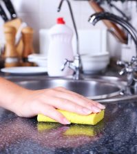 curatenie in bucatarie