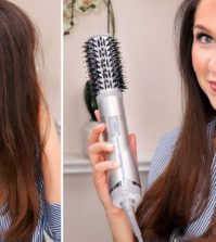 perie rotativa cu aer cald